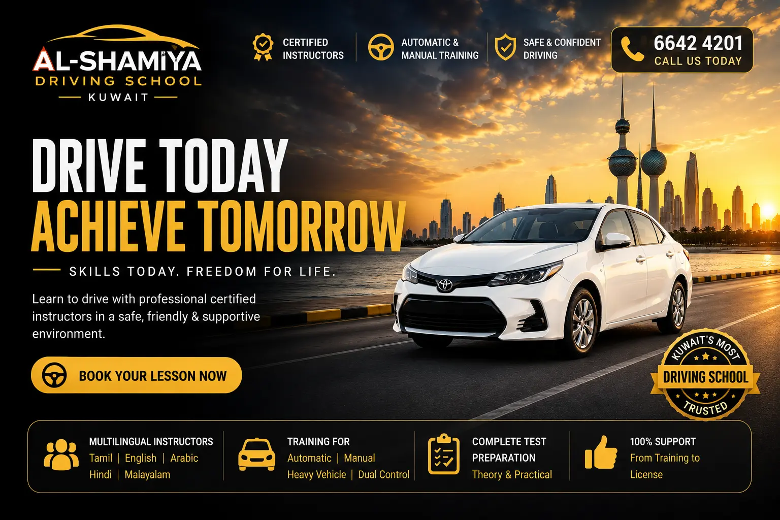 AL-SHAMIYA Driving School Kuwait